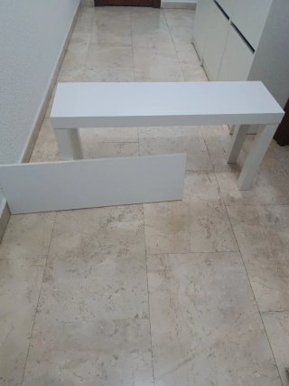 Mesa TV LACK IKEA Blanca 90x26x45 cm