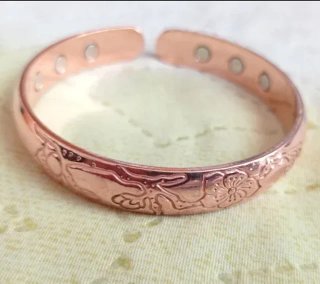 Pulsera cobre 100%, magnética