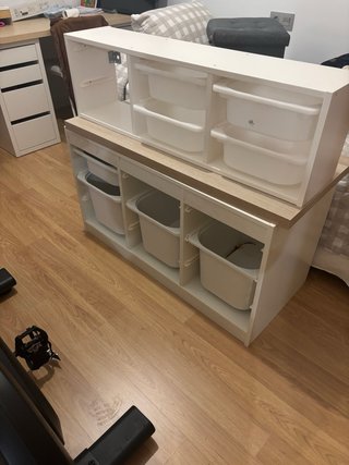 Mueble Infantil Ikea Trofast y estantería