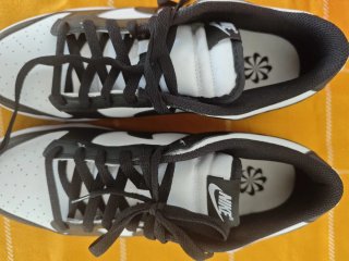 Nike Dunk Low Talla 44.5 Negro Blanco