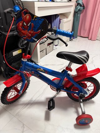 Bicicleta Infantil Spiderman