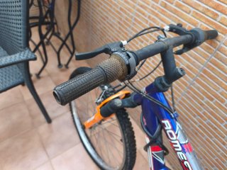 Bicicleta de Montaña Romester Azul y Naranja