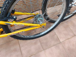 Bicicleta de Montaña Romester Azul y Naranja