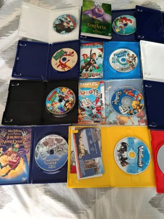 Lote Películas  DVD Disney y Pixar DVD