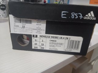 Adidas Messi Botines Fútbol Talla 33