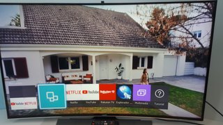 Televisor Samsung curva Smart TV 4k de 65 pulgadas
