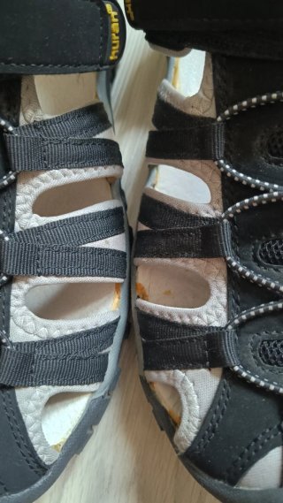 Sandalias Trekking Unisex Negro/Gris