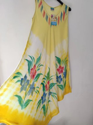Abito estivo donna, taglia unica, cotone