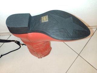 Stivali texani rossi