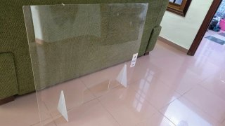 Pantalla Metacrilato para comercio