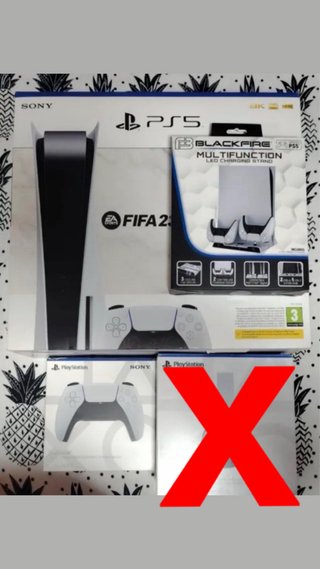 Consola Sony PS5 + FIFA 23 + Accesorios