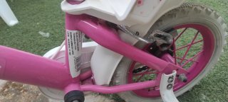 Bici infantil con diseño de Minnie Mouse