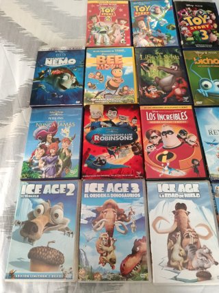 Lote Películas DVD Disney Pixar