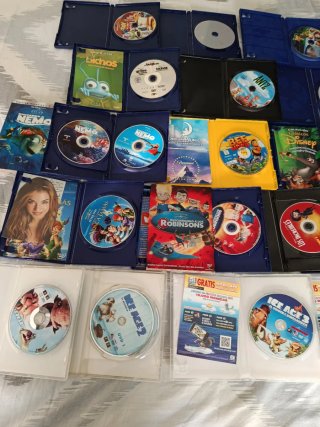 Lote Películas DVD Disney Pixar