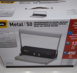 Encuadernadora Fellowes Metal 50 - Como Nueva
