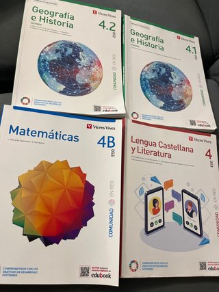 Libros escolares Vicens Vives