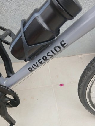 Bicicleta de paseo RIVERSIDE gris