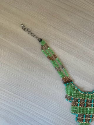 Collana statement perline boho stile egiziano