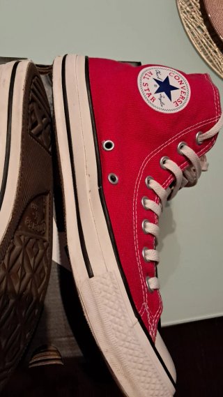 Converse All Star Hombre Rojas