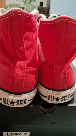 Converse All Star Hombre Rojas