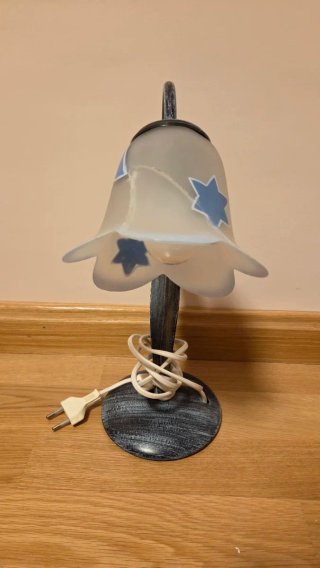 Conjunto lámpara de techo infantil luna y estrella