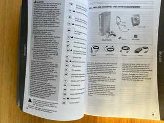 Manuale Originale Xbox 360 Elite Multilingue