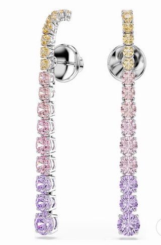 Pendientes largos Swarovski