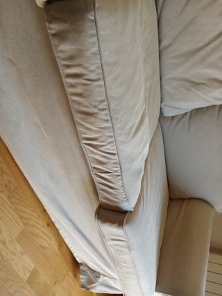 Sofá Ikea beige tela