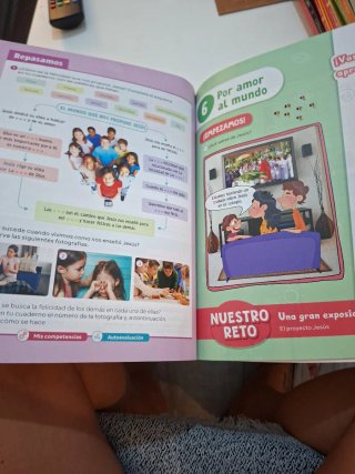 Libro religión colegio calasancio 4 primaria