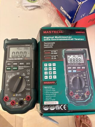 MASTECH MS8229 Multímetro Digital Ambiental