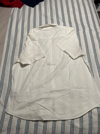 Camisa Pedro del Hierro Blanca Manga Corta