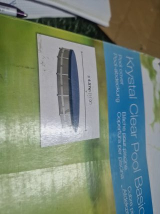 Funda para piscina Intex 4.57m