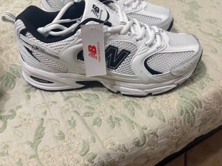 New Balance 530 Scarpe da Ginnastica Bianche Nere