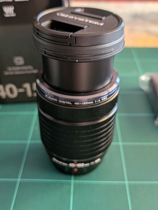 Olympus M.Zuiko 40-150mm F4 PRO Completo