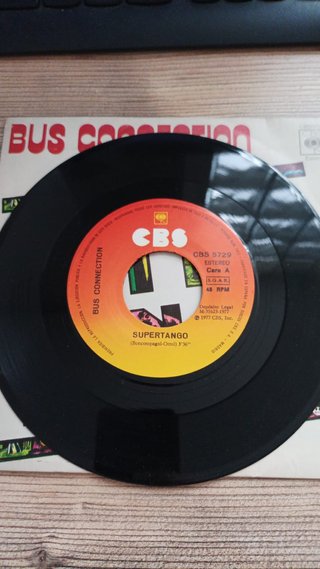 Vinilo Single Bus Connection Super Tango
