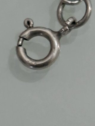 Pulsera Plata Flores