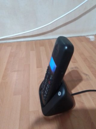Teléfono Fijo Motorola Negro