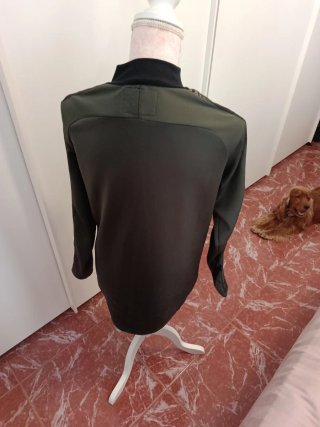 Sudadera SikSilk Hombre Verde Oliva