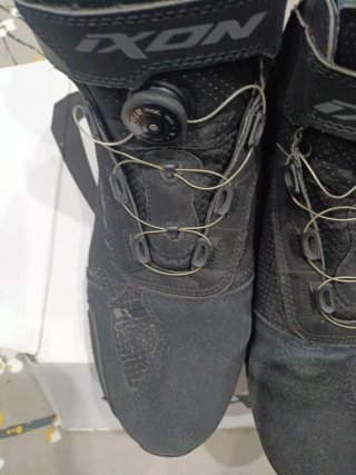 Botas de moto IXON hombre negras