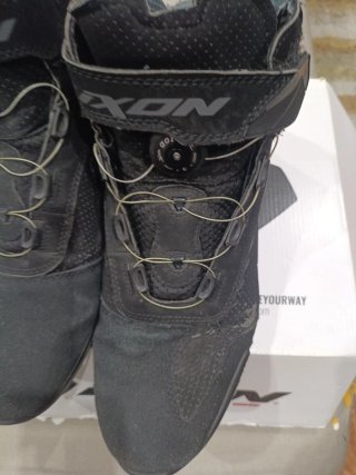 Botas de moto IXON hombre negras