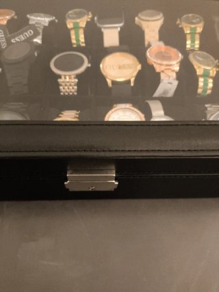 Scatola porta orologi 24 posti