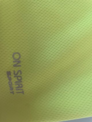 Canotta sportiva On Spirit verde lime - L