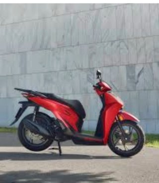 Moto Scooter 125cc Roja