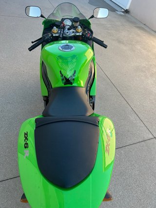 Kawasaki ZX-6R Verde