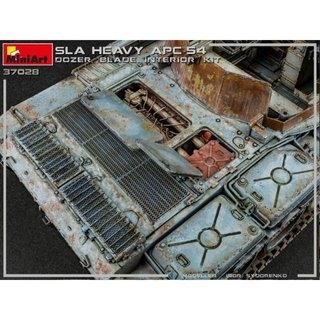 Maqueta SLA APC tanque T-54 con hoja topadora