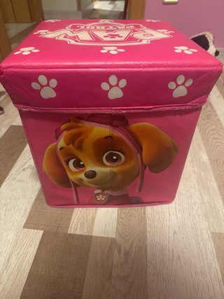 Puff Patrulla Canina Rosa