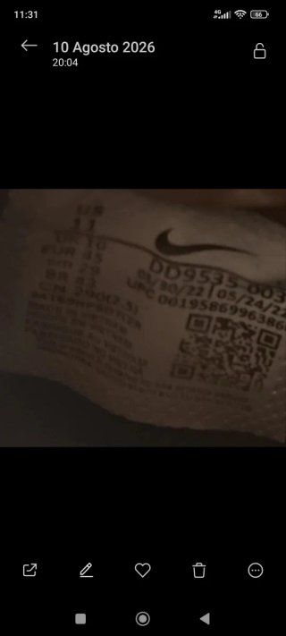 Nike Precision VI Talla 45