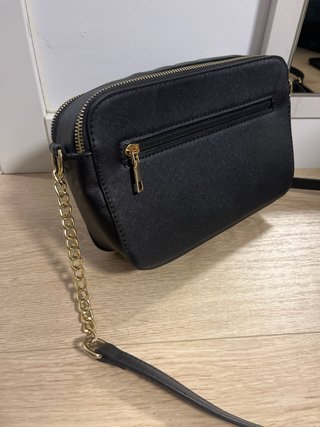 Bolso Negro BIMBA Y LOLA Cadena Dorada