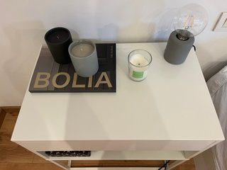 Mesitas de noche modernas metal y madera