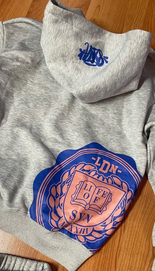 Conjunto Chándal Syna Gris y Rosa